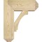 Ekena Millwork Imperial Craftsman Rough Sawn Bracket w/ Offset Brace, Douglas Fir, 8"W x 20"D x 24"H BKT0806X20X24IMP04RDF - alternate 4